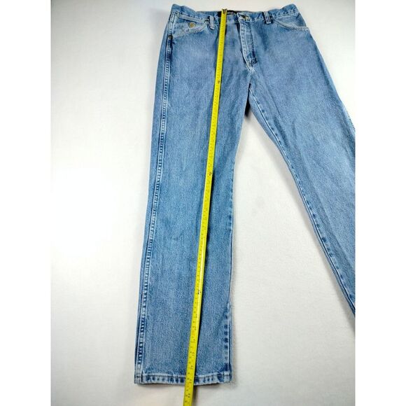 Wrangler Jeans Men's 35‎x32 Blue George Strait Collection Westerncore Cowboycore - Picture 9 of 14